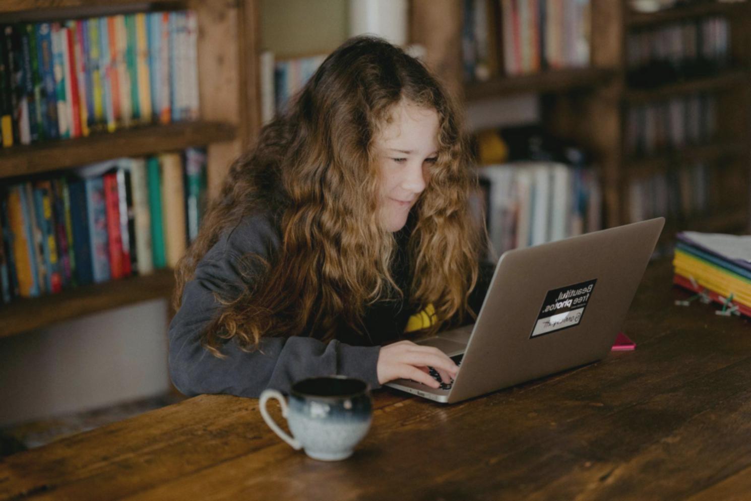 Modern data center infrastructure showing server racks and network equipment